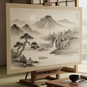 Zen on Canvas: The Timeless Beauty and Spiritual Depth of Japanese Landscape Painting