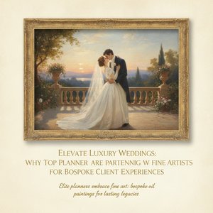 Elevate Luxury Weddings: Why Top Planners are Partnering with Fine Artists