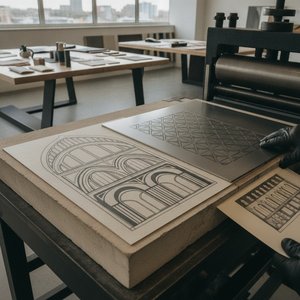 Lithography Explained: A Professional Guide to Stone and Plate Printing for Interior Designers