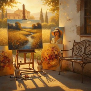 Sun-Drenched Masterpieces: Capturing the Golden Glow of Summer in Fine Art