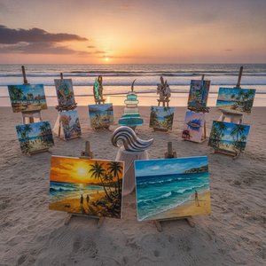 Sun, Sand, and Soul: 10 Breathtaking Artworks That Capture the Beach