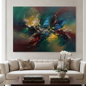 触知の芸術：テクスチャードキャンバスがもたらす絵画再現における深遠な魅力 – Artsdotで時を超越する美を。