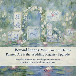 Registry Goals: Why Custom Hand-Painted Art is the Ultimate Wedding Flex