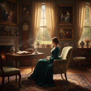 The Soul of the Interior: Exploring the Timeless Elegance of Domestic Scene Artworks