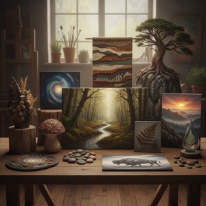 10 Breathtaking Artworks That Capture the Ultimate Earthy Vibe