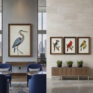 Audubon Bird Art: Premium Hand-Painted Reproductions for Professional Hospitality & Corporate Interiors