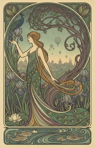 The Elegance of Art Nouveau: Discovering Beauty in Nature’s Sinuous Curves and the Belle Époque Spirit