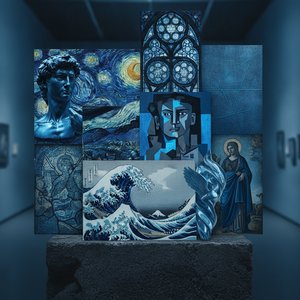 10 Masterpieces Drenched in Stunning Steel Blue Tones