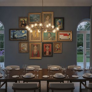 10 Iconic Masterpieces to Elevate Your Dining Room Decor