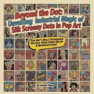 Beyond the Dot: Unveiling the Industrial Magic of Silk Screens and Ben-Day Dots in Pop Art