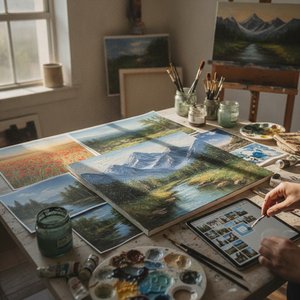 ArtsDot.com F.A.Q.: The Art of Merging Multiple Photos into One Bespoke Impressionist Masterpiece