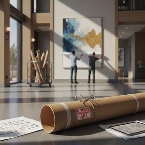 Rolled Canvas Shipping: A Secure & Economical Art Delivery Solution for Hotels