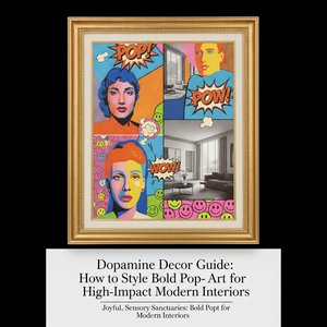 Dopamine Decor Guide: How to Style Bold Pop Art for High-Impact Modern Interiors