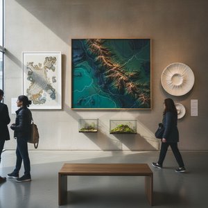 Mapping Beauty: Transform Your Space with Stunning Topographical Artworks