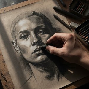 The Magic of Charcoal: An Expert Guide to Mastering Light, Shadow, and Chiaroscuro
