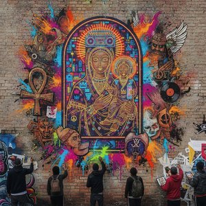 Divine Remix: The High-Impact Rebirth of Sacred Iconography in Pop & Street Art