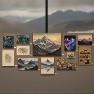 Peak Inspiration: 10 Breathtaking Artworks That Capture the Majesty of Mountains