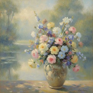 Blooming Masterpieces: A Visual Journey Through the Ethereal World of Impressionist Floral Art