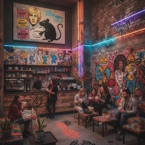 Level Up Your Coffee Shop Vibe: Bold Pop Art & Street Art Reproductions to Hook Every Customer