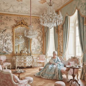 The Elegance of Rococo: A Journey Through Pastel Dreams and Ornate Splendor