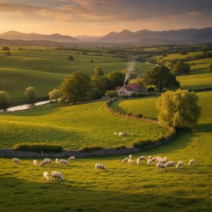Timeless Serenity: The Art of Pastoral Landscapes and the Eternal Allure of Idyllic Nature