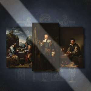 Chiaroscuro's Embrace: A Visual Journey Through Art History's Most Dramatic Masterpieces
