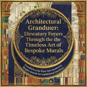 Architectural Grandeur: Elevating Luxury Foyers Through the Timeless Art of Bespoke Murals