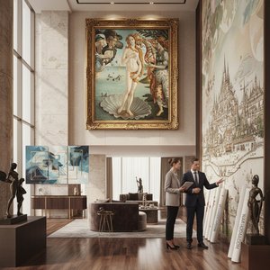 Transforming Hotel Spaces with Timeless Art: A Designer's Guide to Reproduction Fidelity & Customization at ArtsDot.com