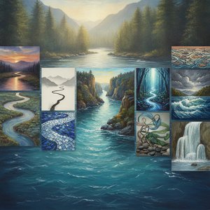 Flowing Masterpieces: Top 10 Artworks That Capture the Spirit of Rivers