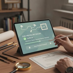 ArtsDot.com F.A.Q.: Real-Time Order Tracking & Secure Confirmation for Collectors