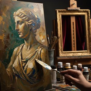 Beyond the Image: Why Hand-Painted Oil Texture Defines True Artistry and Timeless Luxury