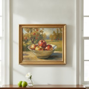 Sweet & Simple: How Apple Art Can Transform Your Home Decor with Timeless Impressionist Elegance