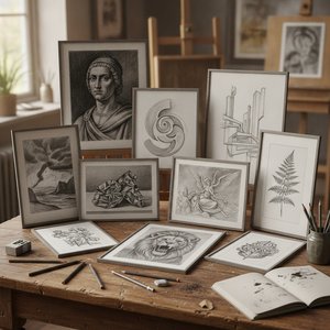 10 Iconic Graphite Pencil Masterpieces That Redefined Art History