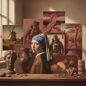 10 Iconic Masterpieces Defined by Rich Rosy Brown Tones