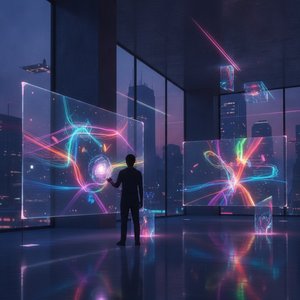 Neon Dreams & Timeless Masterpieces: Transform Your Digital Memories into Vibrant, Hand-Painted Holographic Art