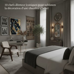 10 Iconic Masterpieces to Elevate Your Hotel Room Decor