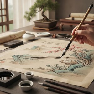 Mastering Ink on Paper: The Timeless Art of Precision, Flow, and Calligraphic Heritage