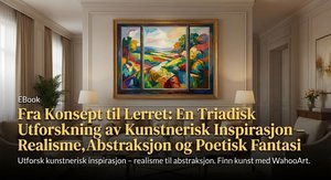 From Concept to Canvas: Exploring Triadic Interpretations of Artistic Inspiration – Realism, Abstraction, and Poetic Imagination