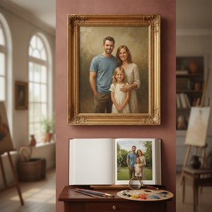ArtsDot.com F.A.Q.: The Art of Commissioning Timeless Custom Family Oil Portraits from Your Private Archives