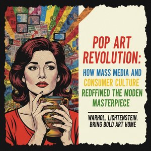 Pop Art Revolution: How Mass Media and Consumer Culture Redefined the Modern Masterpiece