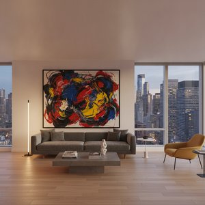 Modern Masterpieces: Redefining Contemporary Living with Bold Abstract Artworks