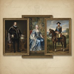 Portrayals of Power: Aristocratic Status & Visual Representation in European Art (16th-19th Centuries)