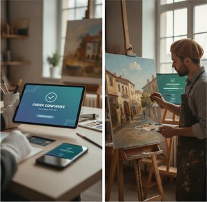 ArtsDot.com F.A.Q.: Real-Time Order Tracking & Instant Confirmation for Collectors