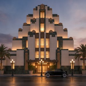 Art Deco Masterpieces: Exploring the Era of Geometric Elegance and Modernist Luxury