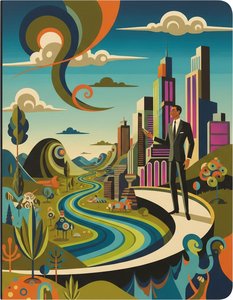 Josh Agle: Navigating Contemporary Landscapes of Color, Form & Emotional Resonance