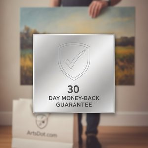 Secure Your Legacy with ArtsDot's 30-Day Money-Back Guarantee – Full Refunds, Free Replacements, No Shipping Risk for Elite Collectors
