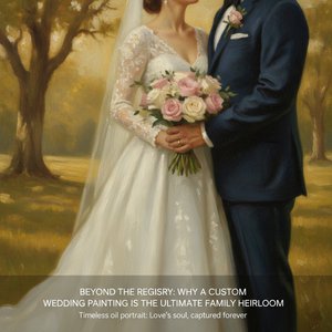 結婚の宝物：子供から両親への贈り物、時代を超えて語り継がれる絵画の価値と情感