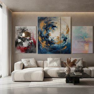 Elevate Your Space with Premium Abstract Oil Paintings: A Guide to Bespoke Masterpieces