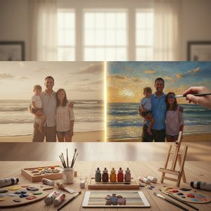 Pretvaranje uspomena u remek-dela: Umetnost portreta sa fotografija i personalizacija