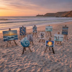 Sun, Sand, and Soul: 10 Stunning Artworks That Capture the Magic of the Beach